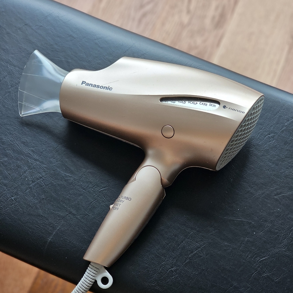 Panasonic Rose Gold Hair Dryer Nanocare Nanoe Compact/Lightweight
